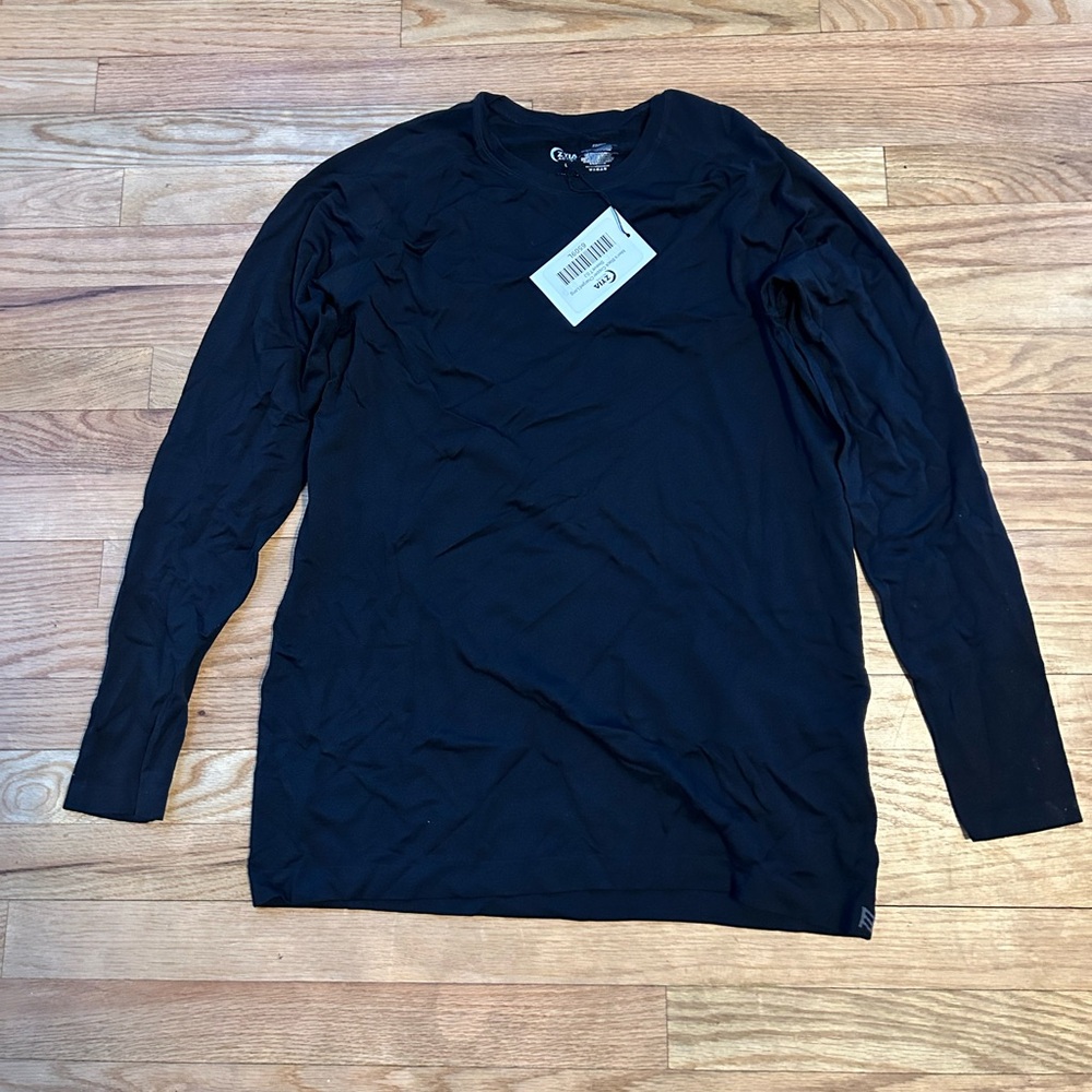 Zyia Men’s Black Copper Charged Long Sleeve T